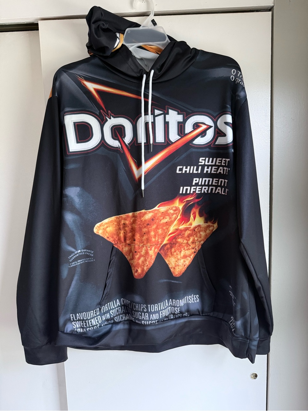 Sweet Chili Heat Black Graphic Hoodie
